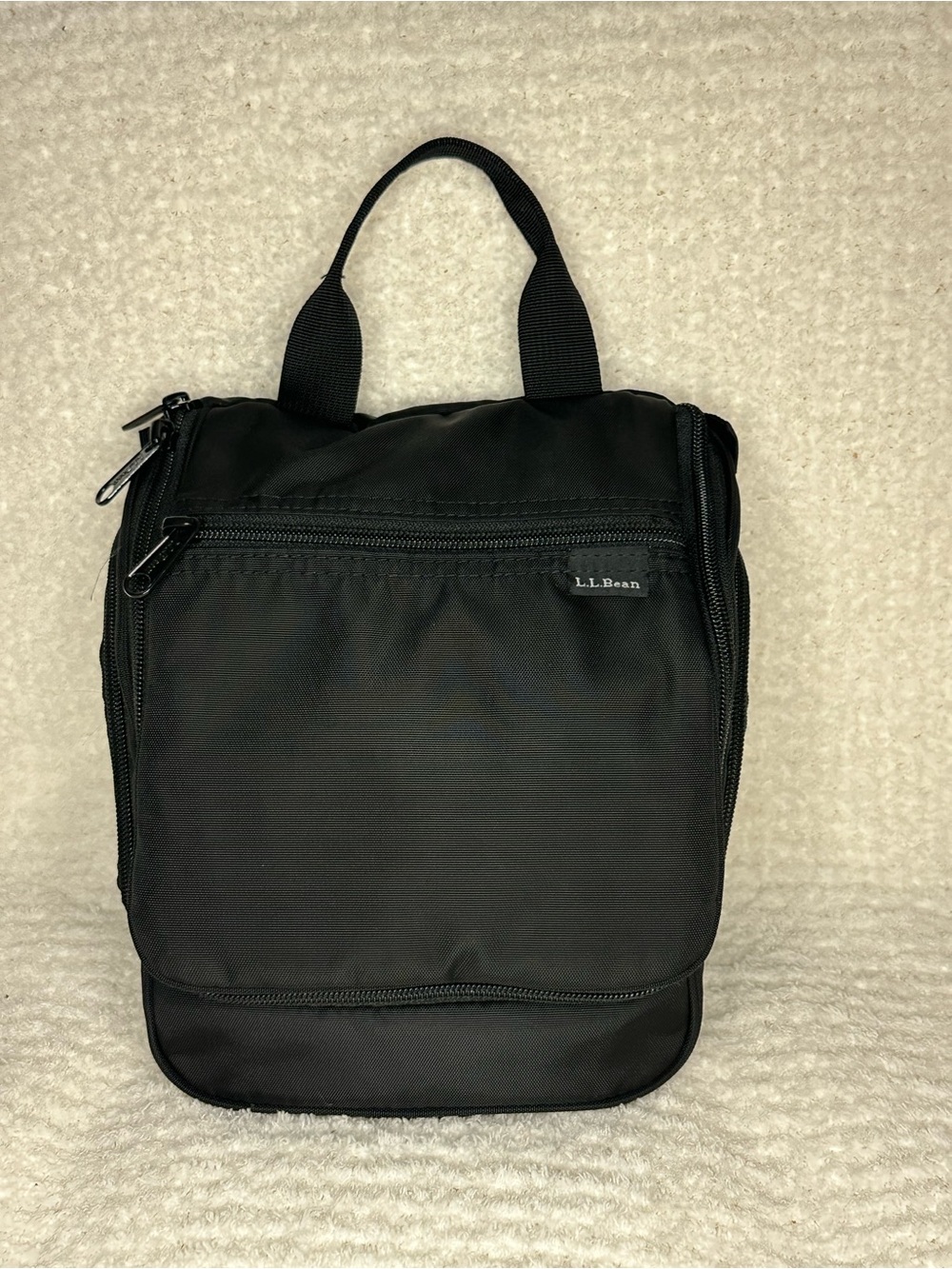 L.L. Bean Black Men's Toiletry Travel Kit